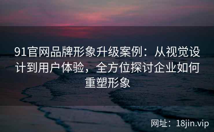 91官网品牌形象升级案例：从视觉设计到用户体验，全方位探讨企业如何重塑形象